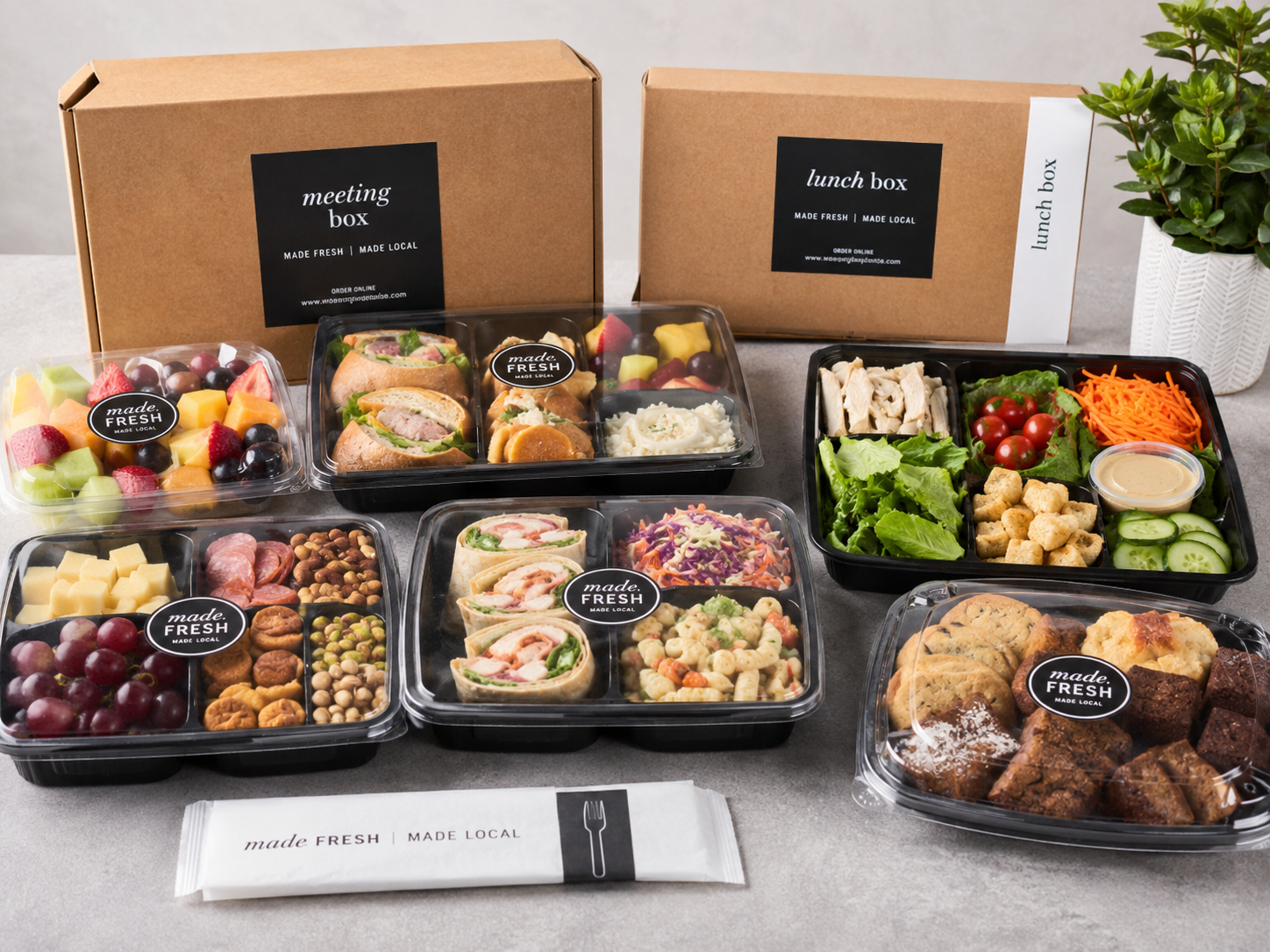 Box Lunch Kantor